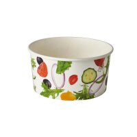 STARPAK Einweg-Salatschalen weiß Ø 15,0 cm,...