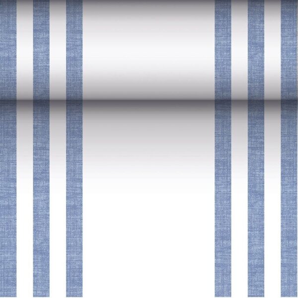 PAPSTAR Tischläufer ROYAL Collection 88754 blau, weiß 40,0 cm x 24,0 m, 1 Rolle