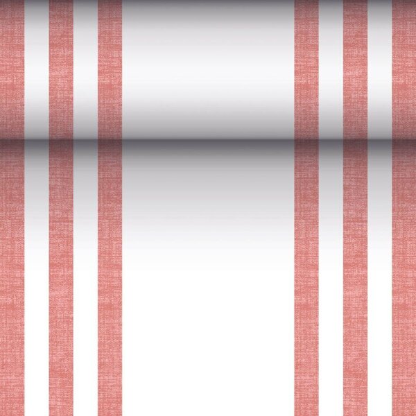 PAPSTAR Tischläufer ROYAL Collection 88757 bordeaux, weiß 40,0 cm x 24,0 m, 1 Rolle