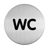 DURABLE Piktogramm "WC" rund 8,3 cm, 1 St.