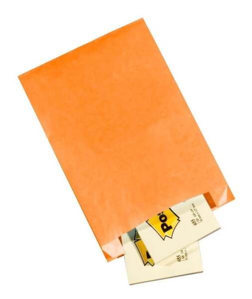 VP Faltenbeutel orange 15,0 x 21,0 cm, 100 St.