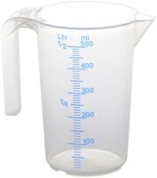 hünersdorff Messbecher transparent