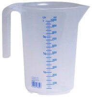 hünersdorff Messbecher transparent