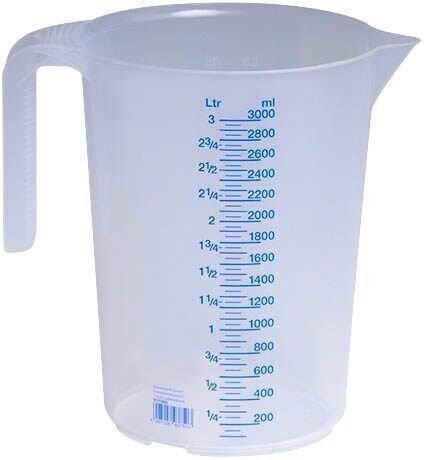 hünersdorff Messbecher transparent
