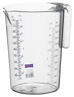 hünersdorff Messbecher transparent