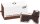 MONTBLANC Tintenfass 105188 Toffee Brown karamellbraun 60,0 ml, 1 St.