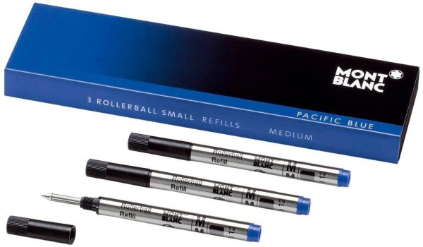 MONTBLANC Rollerball-Mine Gelschreibermine blau 1,0 mm 3 St.