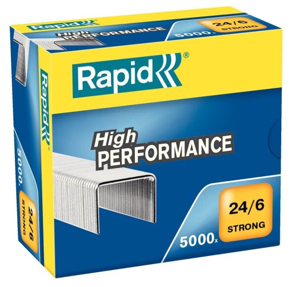 Rapid Heftklammern Strong 24/6, 5.000 St.