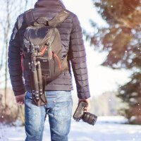 hama Fotorucksack Profitour 180 Kunstfaser schwarz