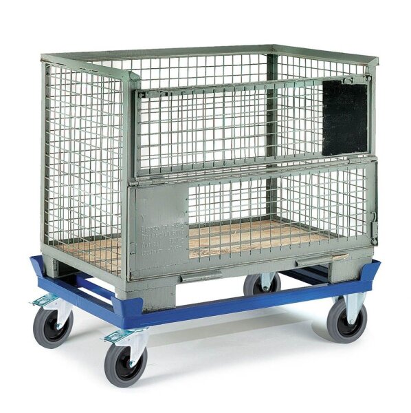 Rollcart Palettenwagen 10-4073 blau 128,0 x 88,0 x 29,0 cm