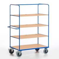 Rollcart Etagenwagen 08-7808 blau 140,0 x 80,0 x 188,0 cm