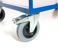 Rollcart Etagenwagen 08-7808 blau 140,0 x 80,0 x 188,0 cm