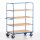 Rollcart Etagenwagen 08-7808 blau 140,0 x 80,0 x 188,0 cm