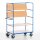 Rollcart Etagenwagen 08-7808 blau 140,0 x 80,0 x 188,0 cm