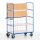 Rollcart Etagenwagen 08-7817 blau 120,0 x 80,0 x 188,0 cm