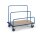 Rollcart Plattenwagen 11-1283+11-1290+11-1291+11-1292 blau 134,0 x 80,0 x 31,0 cm