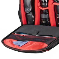 hama Fotorucksack Miami 190 Kunstfaser schwarz