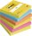 Post-it® Energetic Collection Haftnotizen 654TFEN farbsortiert, 6 Blöcke