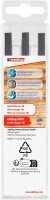 edding Display DIY Tieflochmarker-Bleistift weiß HB 2,0 - 5,0 mm, 1 Set