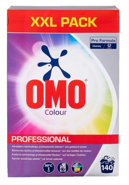 OMO PROFESSIONAL Colour Waschmittel Pulver, 7 kg