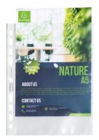Exacompta Prospekthüllen Forever DIN A5 transparent genarbt 0,06 mm, 50 St.
