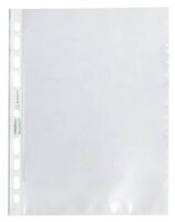 Exacompta Prospekthüllen Forever DIN A5 transparent genarbt 0,06 mm, 50 St.
