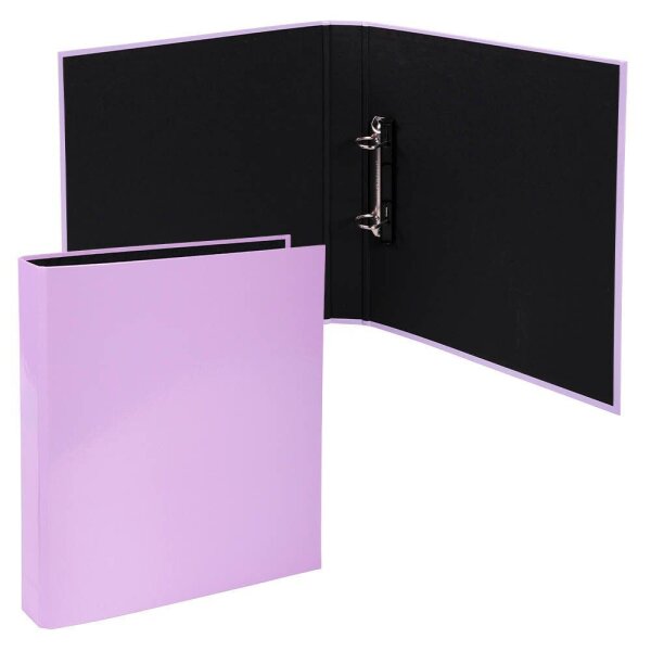Exacompta Aquarel Ringbuch 2-Ringe malve 4,0 cm DIN A4, 1 St.