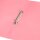 Exacompta Chromaline Pastell Ringbuch 2-Ringe korallrot 2,0 cm DIN A4, 1 St.