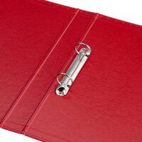 Exacompta Ringbuch 2-Ringe rot 4,0 cm DIN A4, 1 St.