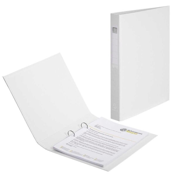 Exacompta Ringbuch 2-Ringe weiß 4,0 cm DIN A4, 1 St.