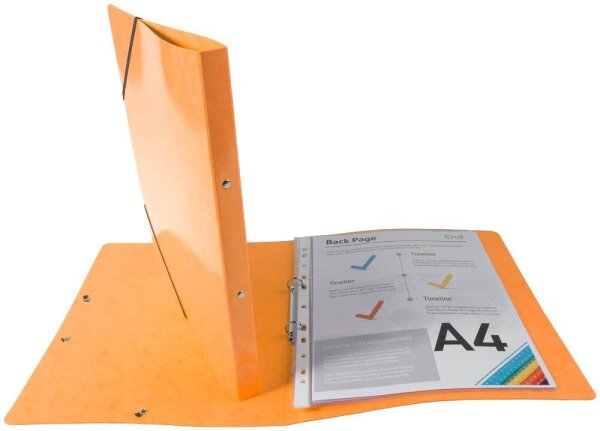 Exacompta Ringmappe Iderama orange, 1 St.
