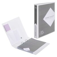 Exacompta Kreacover Ringbuch 2-Ringe weiß 4,7 cm...