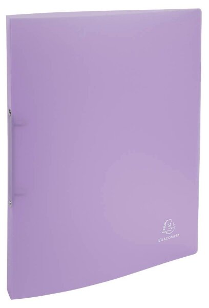 Exacompta Chromaline Pastell Ringbuch 2-Ringe malve 4,0 cm DIN A4, 1 St.