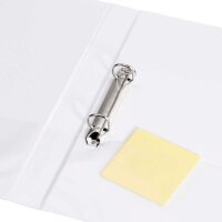 Exacompta Kreacover Ringbuch 2-Ringe weiß 3,8 cm DIN A4, 1 St.