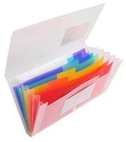 Exacompta Fächermappe Crystal 7 Fächer...