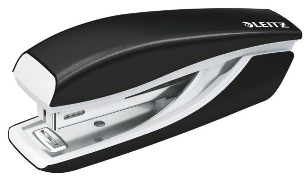 LEITZ Heftgerät NeXXt 5528 WOW Mini schwarz-metallic, 1 St.