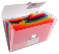 Exacompta Fächermappe Crystal 13 Fächer...