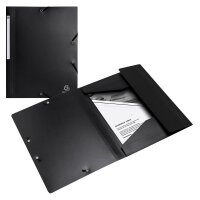Exacompta Sammelmappe Opak DIN A4 schwarz, 1 St.