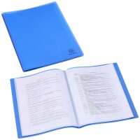 Exacompta Opak Sichtbuch DIN A4, 30 Hüllen hellblau,...