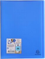 Exacompta Opak Sichtbuch DIN A4, 30 Hüllen hellblau, 1 St.