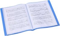 Exacompta Opak Sichtbuch DIN A4, 50 Hüllen hellblau, 1 St.
