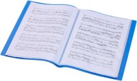 Exacompta Opak Sichtbuch DIN A4, 50 Hüllen hellblau, 1 St.