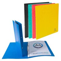 Exacompta Ringbuch 2-Ringe farbsortiert 2,0 cm DIN A4, 20...