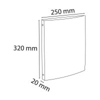Exacompta Kreacover Pastell Ringbücher 4-Ringe...