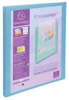 Exacompta Kreacover Pastell Ringbücher 4-Ringe farbsortiert 2,0 cm DIN A4, 20 St.