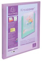 Exacompta Kreacover Pastell Ringbücher 4-Ringe farbsortiert 2,0 cm DIN A4, 20 St.