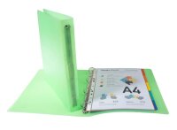 Exacompta Chromaline Ringbücher 4-Ringe farbsortiert 4,0 cm DIN A4, 10 St.