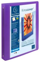 Exacompta Kreacover Präsentationsringbücher 4-Ringe farbsortiert 4,0 cm DIN A4, 15 St.