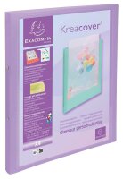 Exacompta Kreacover Pastell Ringbücher 2-Ringe farbsortiert 2,0 cm DIN A4, 20 St.