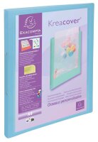 Exacompta Kreacover Pastell Ringbücher 2-Ringe farbsortiert 2,0 cm DIN A4, 20 St.